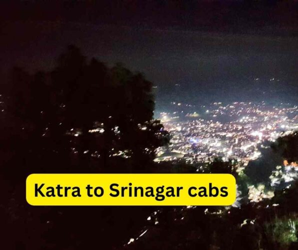 taxi from katra to srinagar